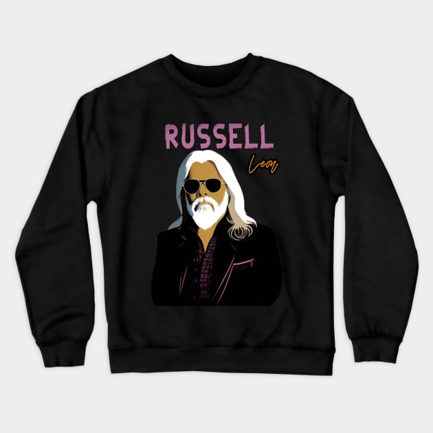 Leon Russell Crewneck Sweatshirt by Moulezitouna